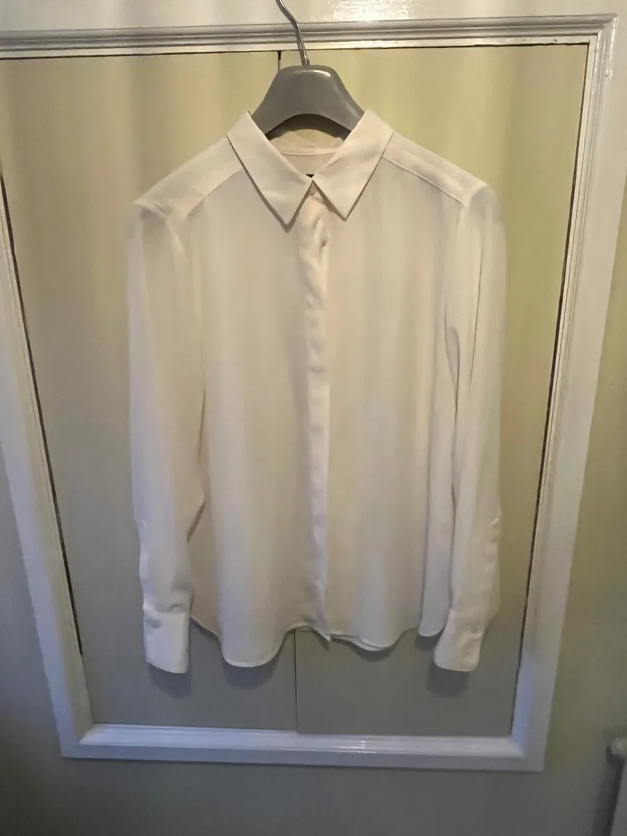 M&S cream blouse - Image 1