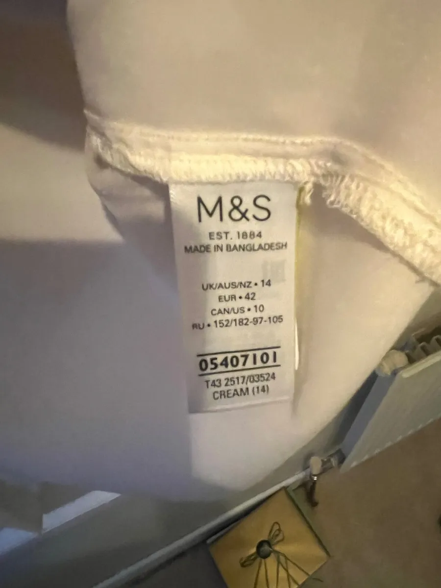 M&S cream blouse - Image 2