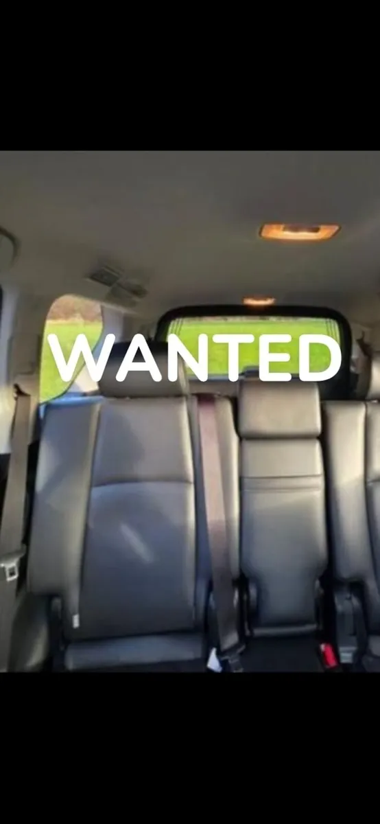 Land cruiser seats wanted - Image 1