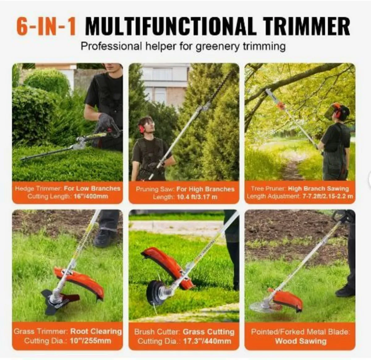 33CC 6-in-1 Multi-Functional Trimming Tools - Image 4