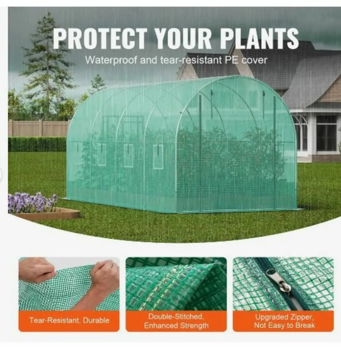 Walk-in Tunnel Greenhouse - Image 3