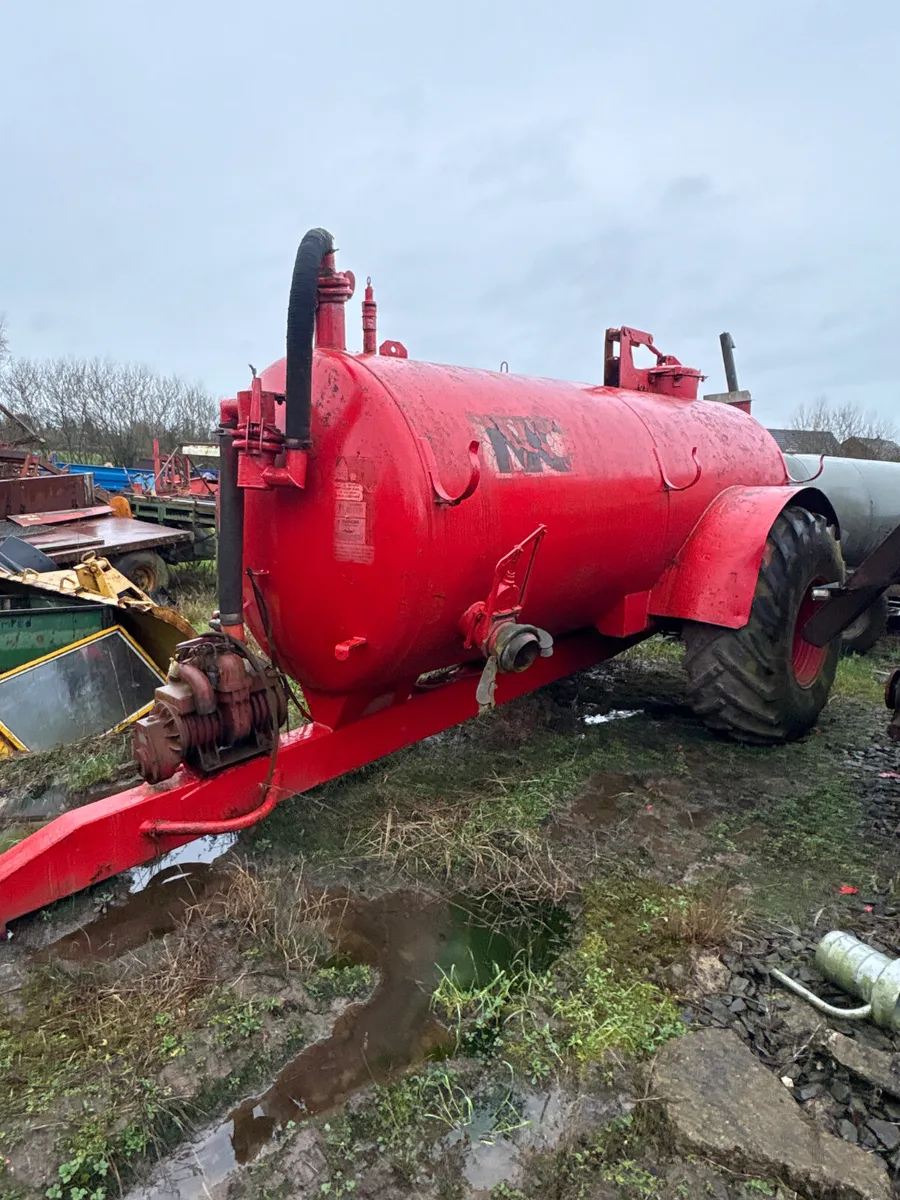 Nc 1800 gallon slurry tanker