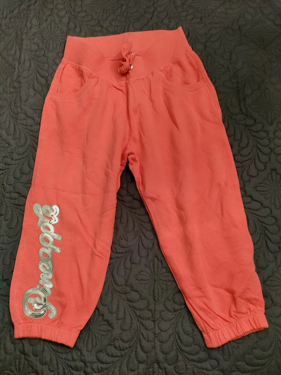 Pineapple 3/4 length dance pants Age 12/13 NEW - Image 3