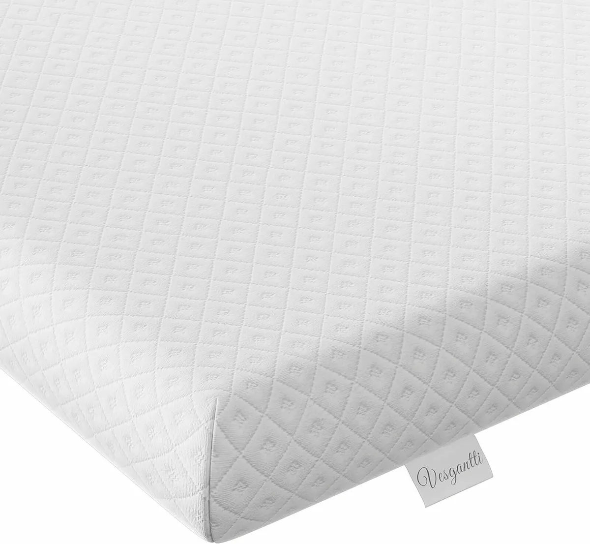 4 Inch Memory Foam Mattress Topper Single Gel - Image 1