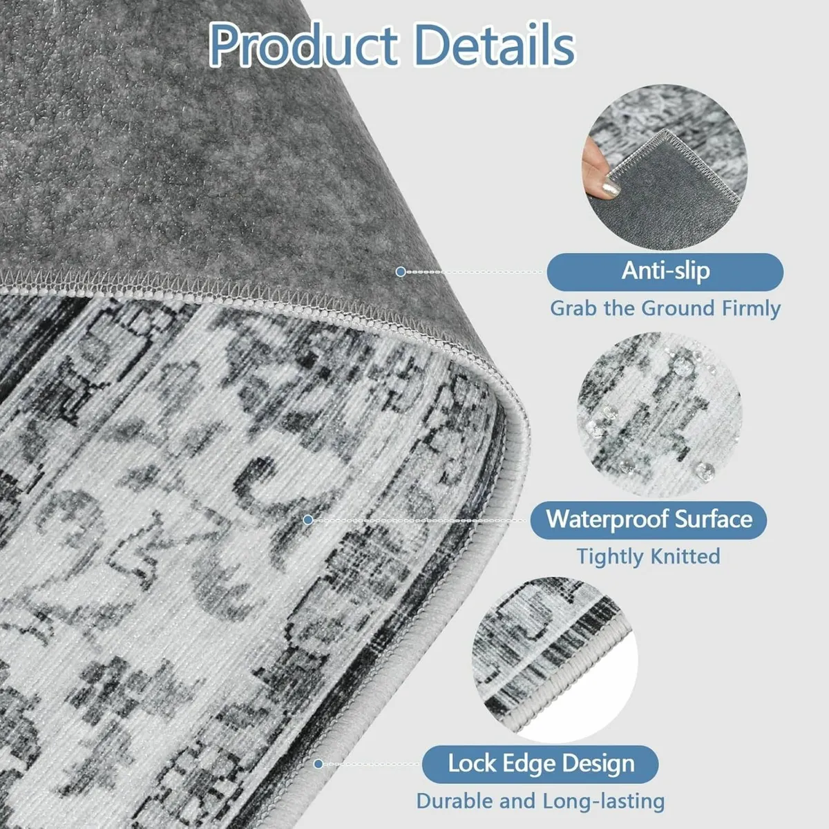 Office Chair Mat for Hardwood Floor 120x150 cm - Image 3