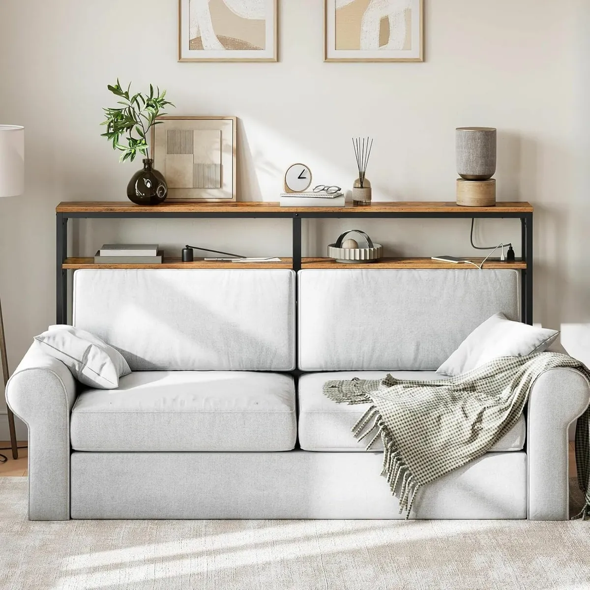 180 cm Console Table with Adjustable Shelf Long - Image 4