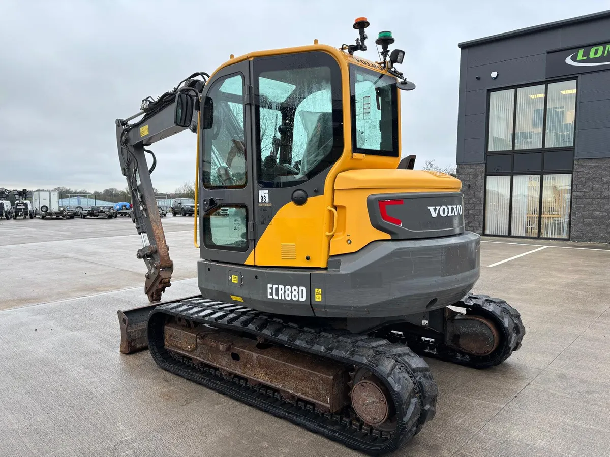 VOLVO 8 TON EXCAVATOR ECR88D - Image 2