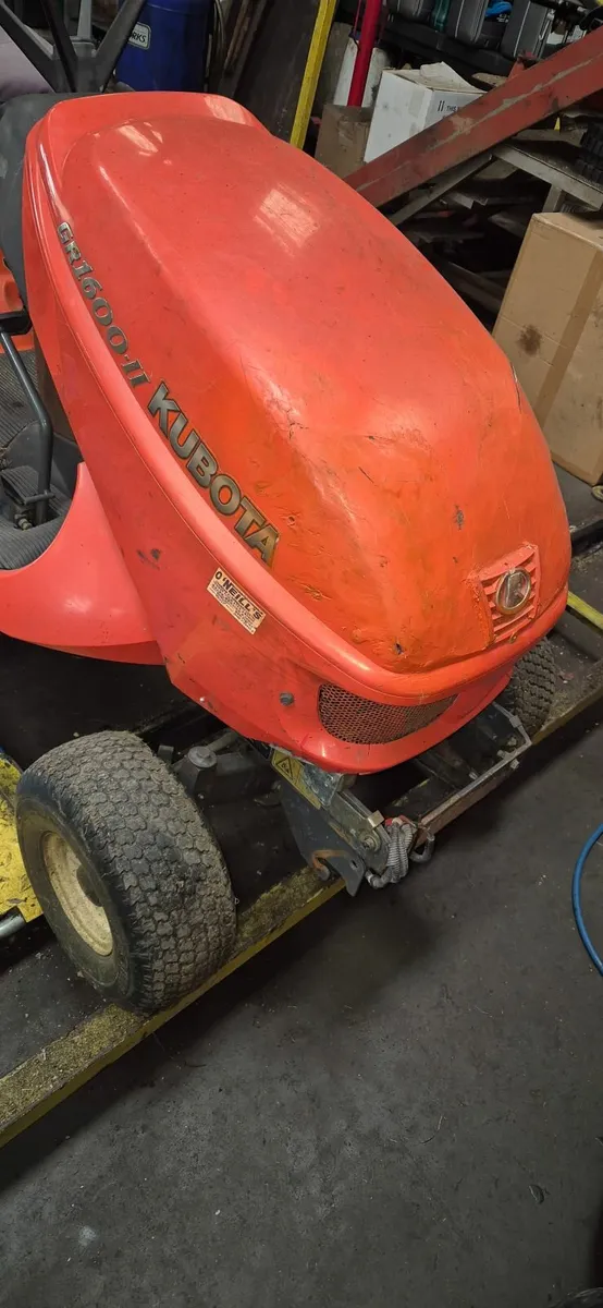 Breaking kubota gr1600 - Image 1