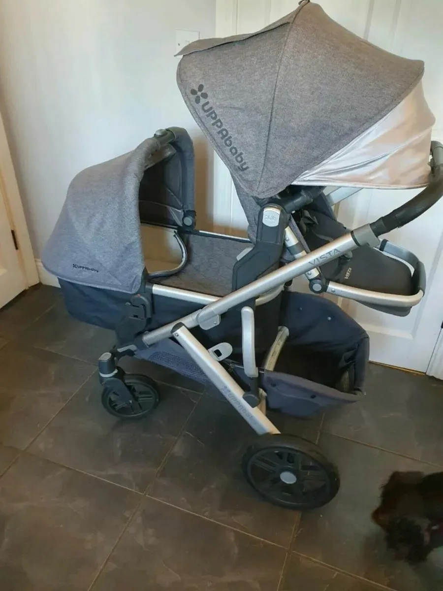 UPPAbaby Vista Double Pram/Buggy Set - Image 1