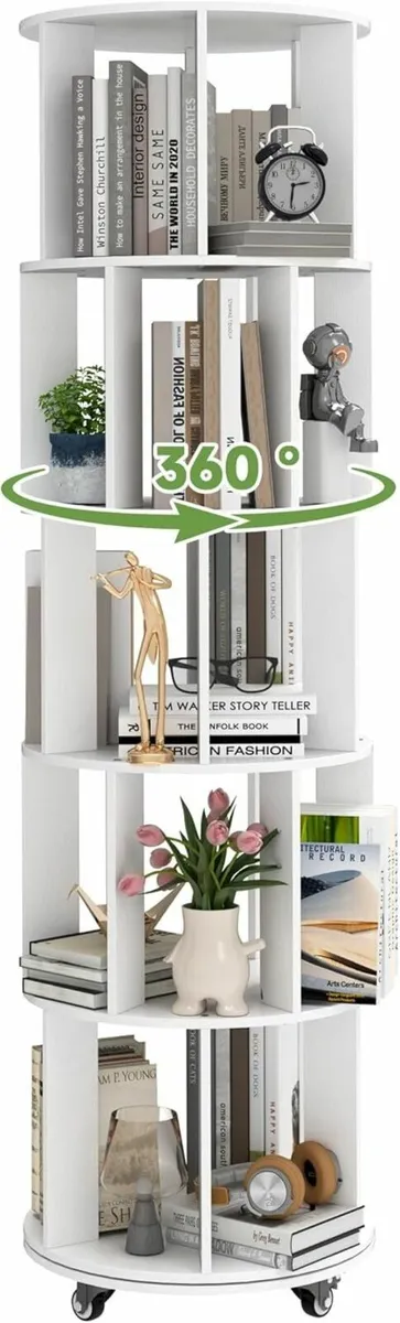 Rotating Bookshelf 360degrees revolving bookcase - Image 3