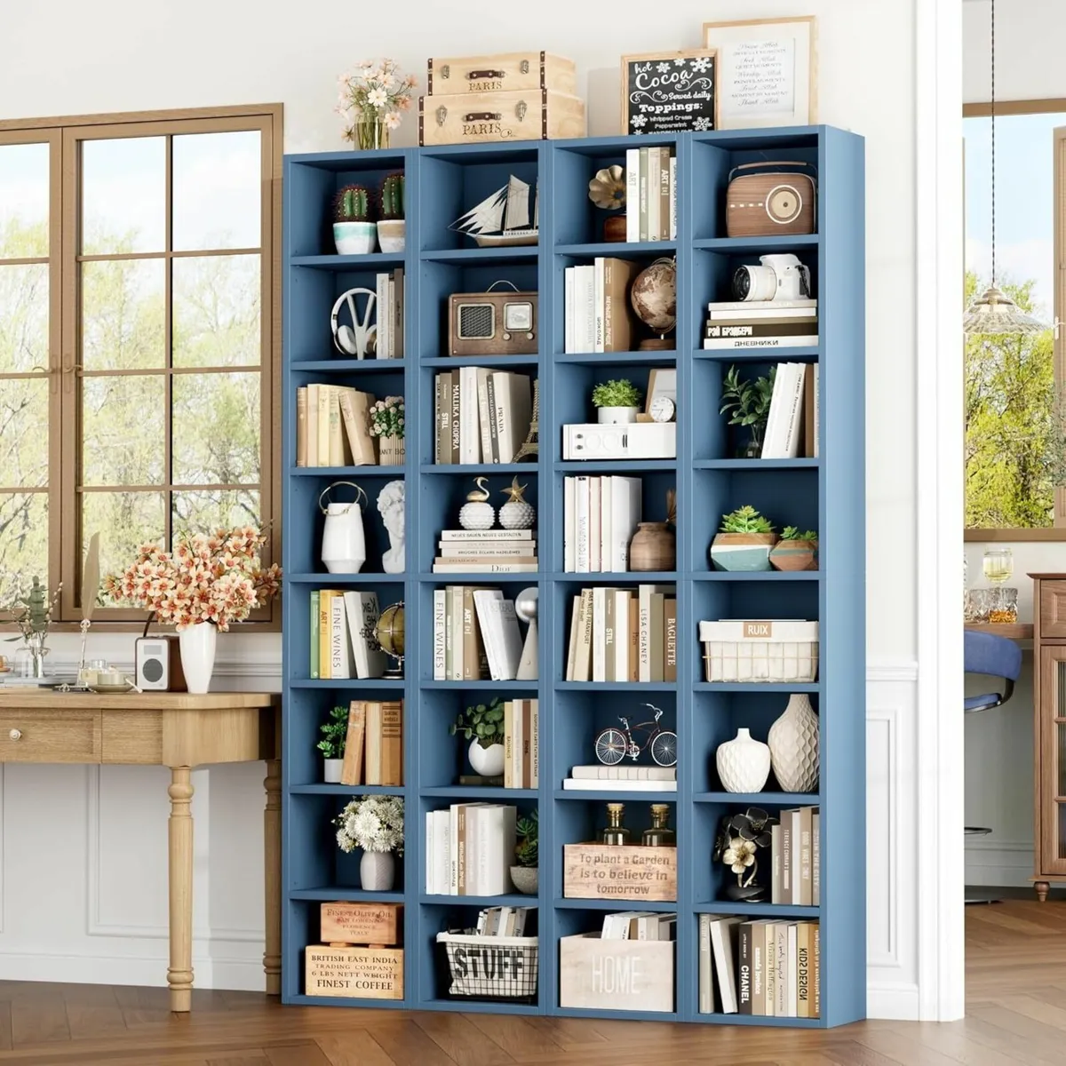 8-Tier Media Tower Rack 11.6 X 9.3 70.9 Inches CD - Image 4