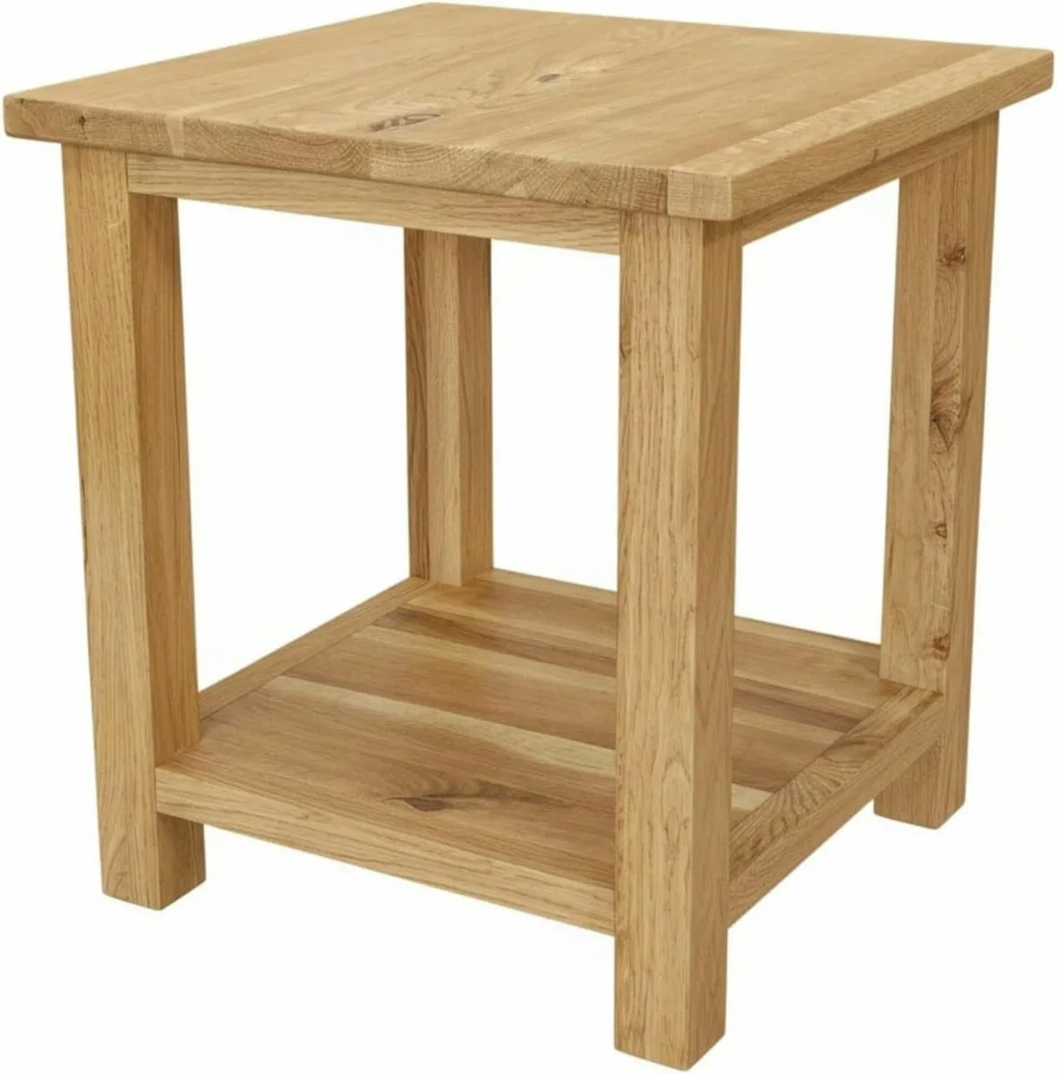 urniture 100% Oak End Table Slim Side for Drinks - Image 3