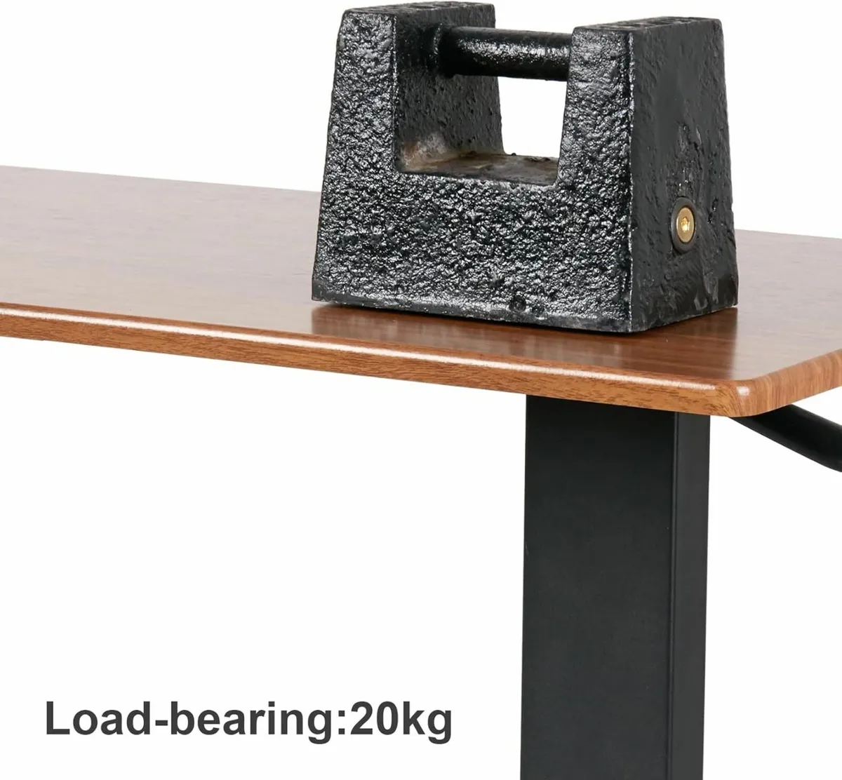 Overbed Bedside Table with Rolling Wheels - Image 4