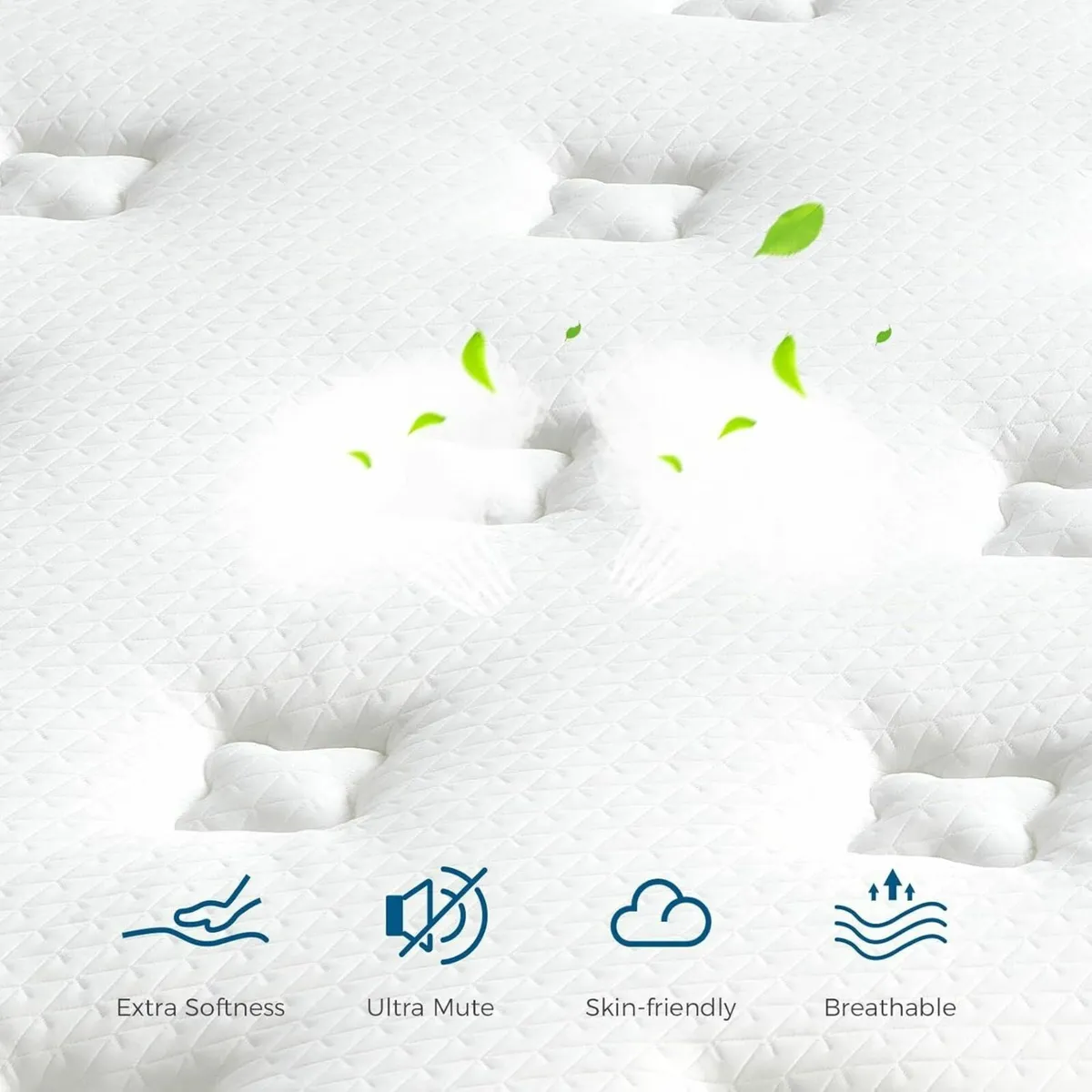 Sleep Single Mattress Memory Foam 3FT 11 Inch - Image 4