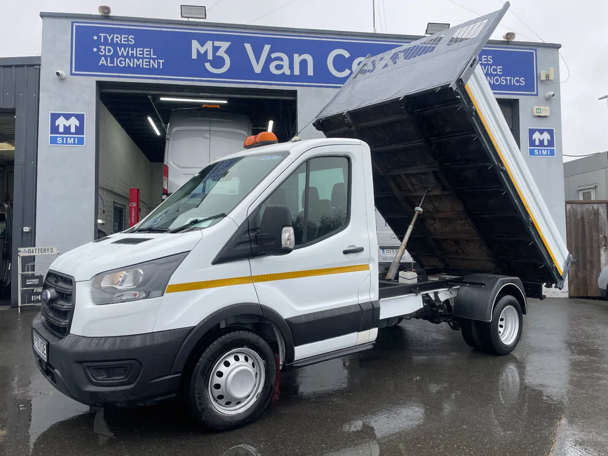 2021 FORD TRANSIT 350 LEADER TIPPER LOW MILES - Image 1