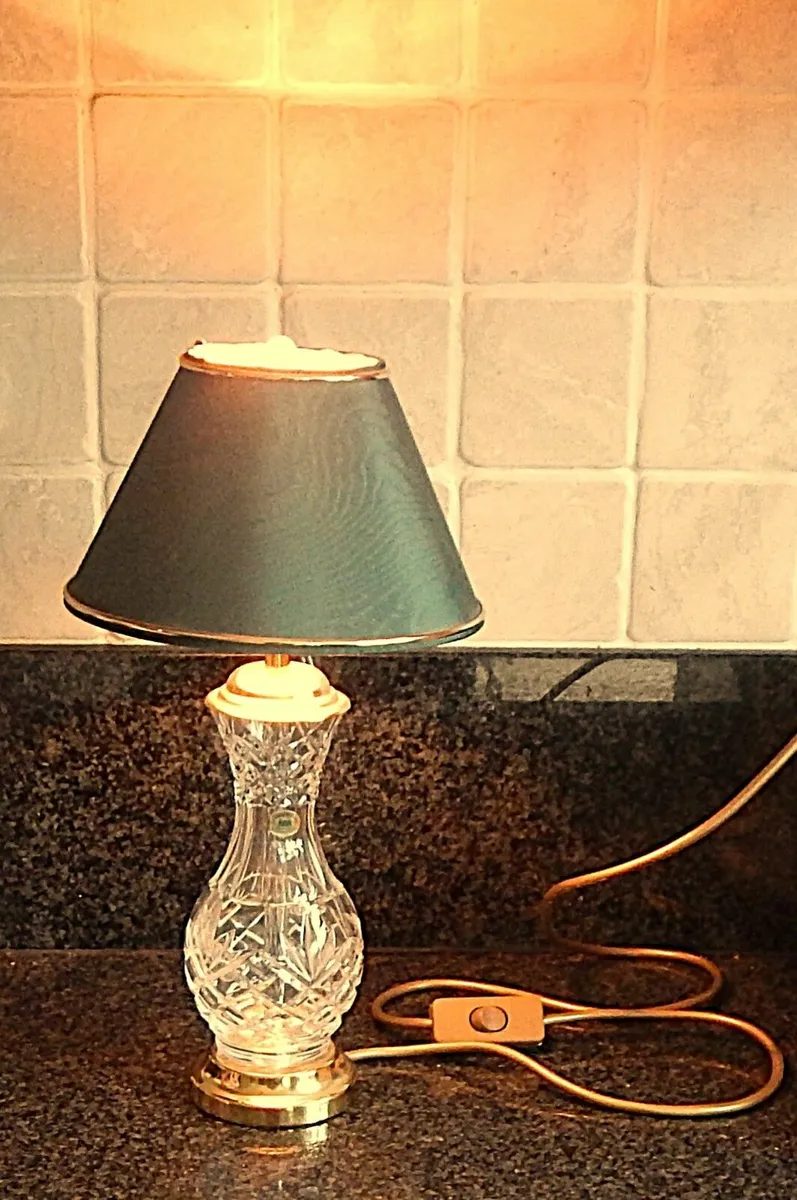 Tyrone Crystal Small Table Lamp - Image 1