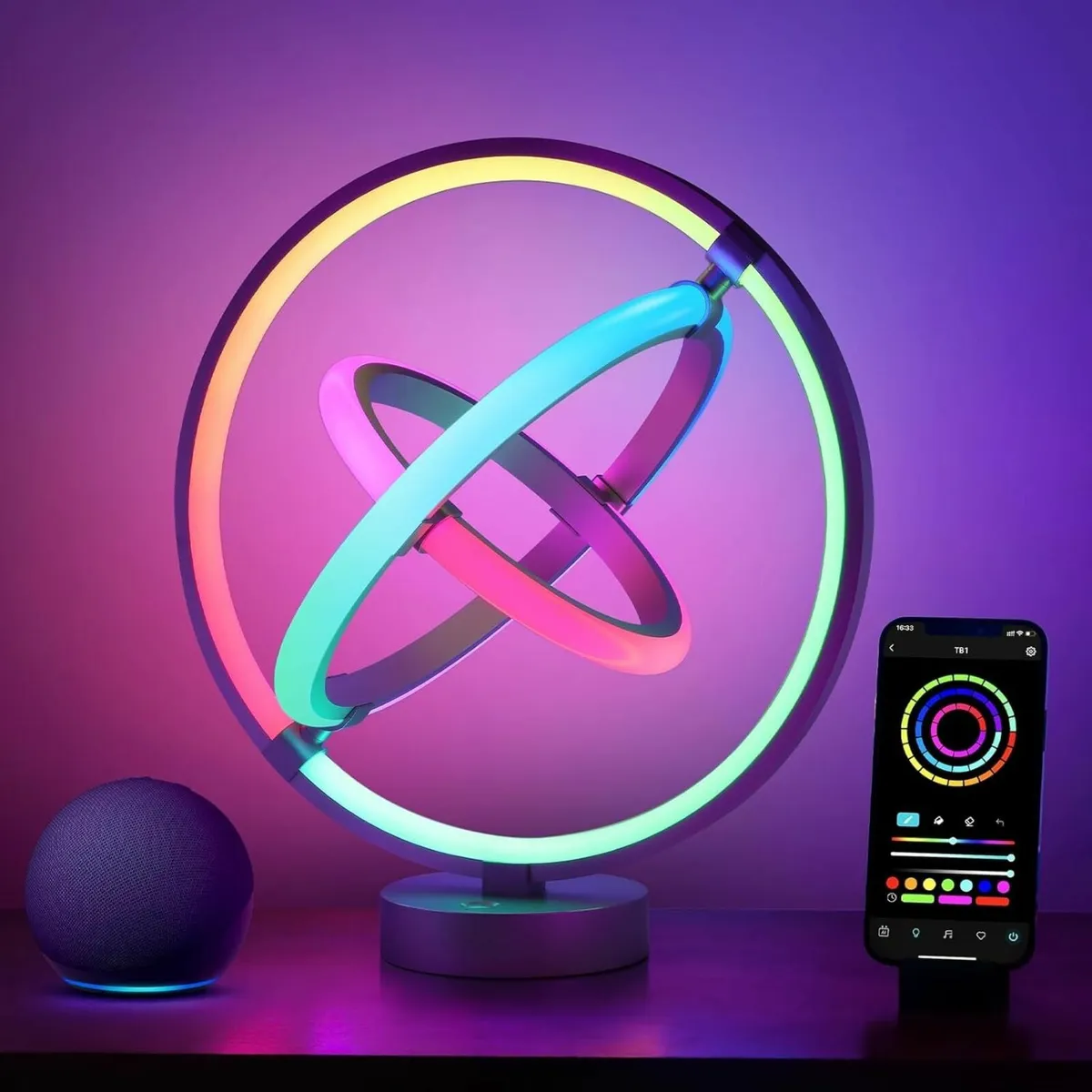 TB1 AI Table Lamp Smart LED with Music Sync - Image 1