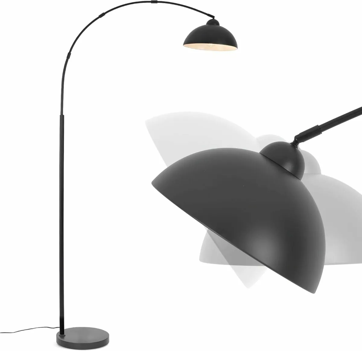 Arc Floor Lamp for Living Room 204cm 5-Minute - Image 1