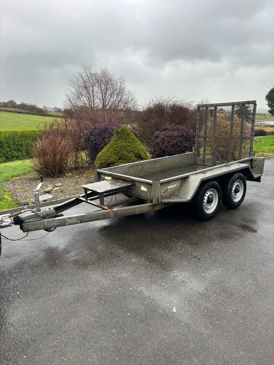 8x4 Indespension plant trailer - Image 1