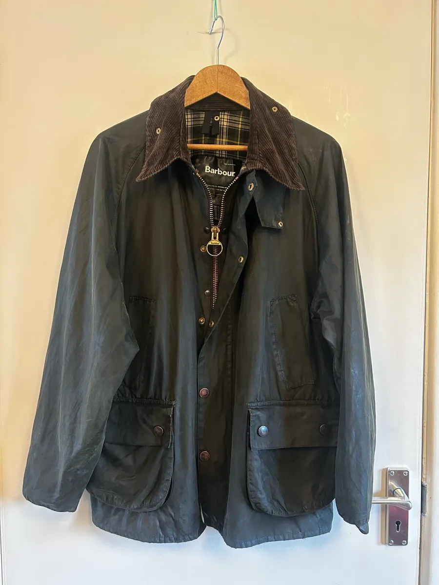 Barbour Bedale L / XL vintage - Image 1