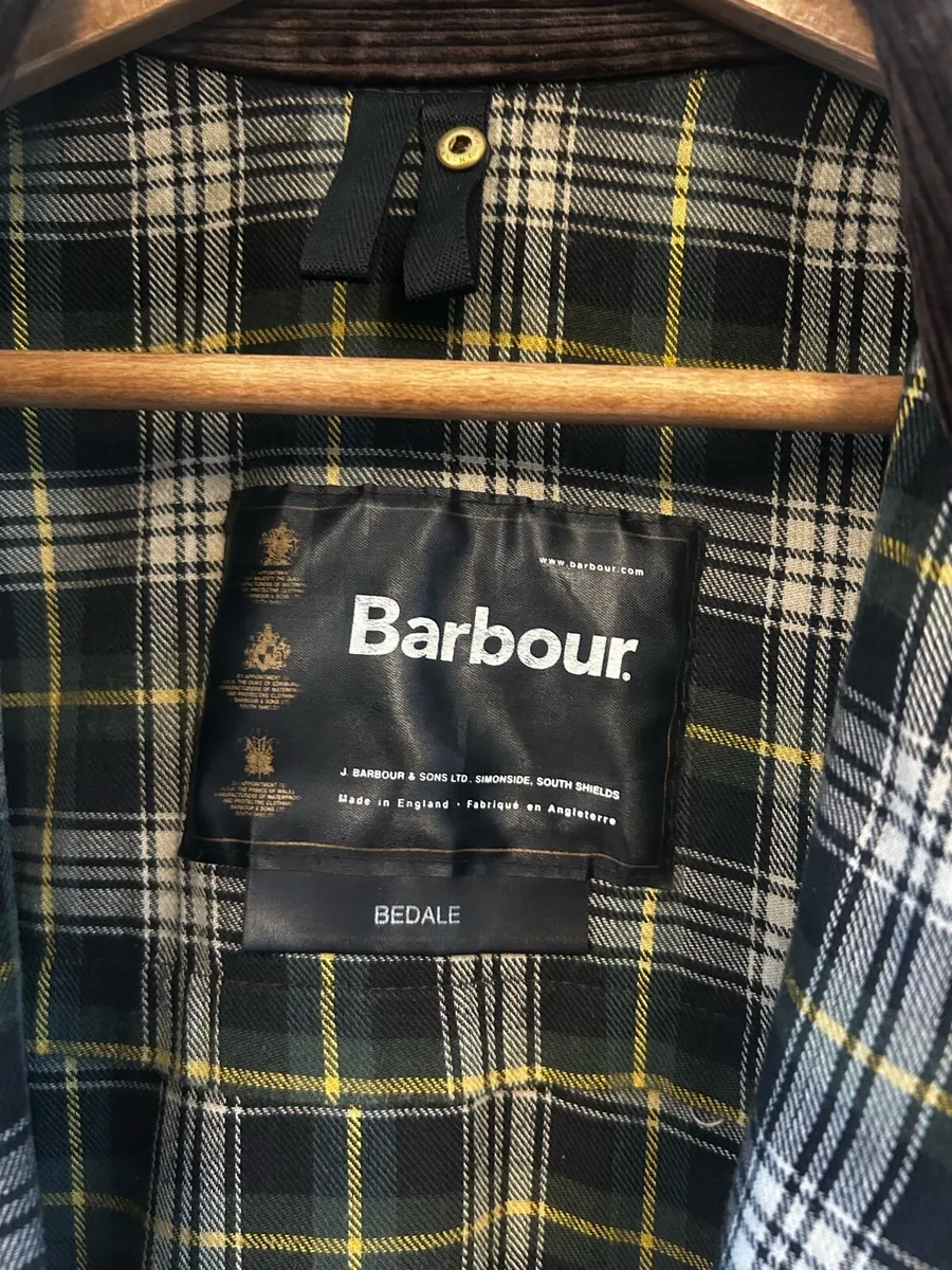 Barbour Bedale L / XL vintage - Image 3
