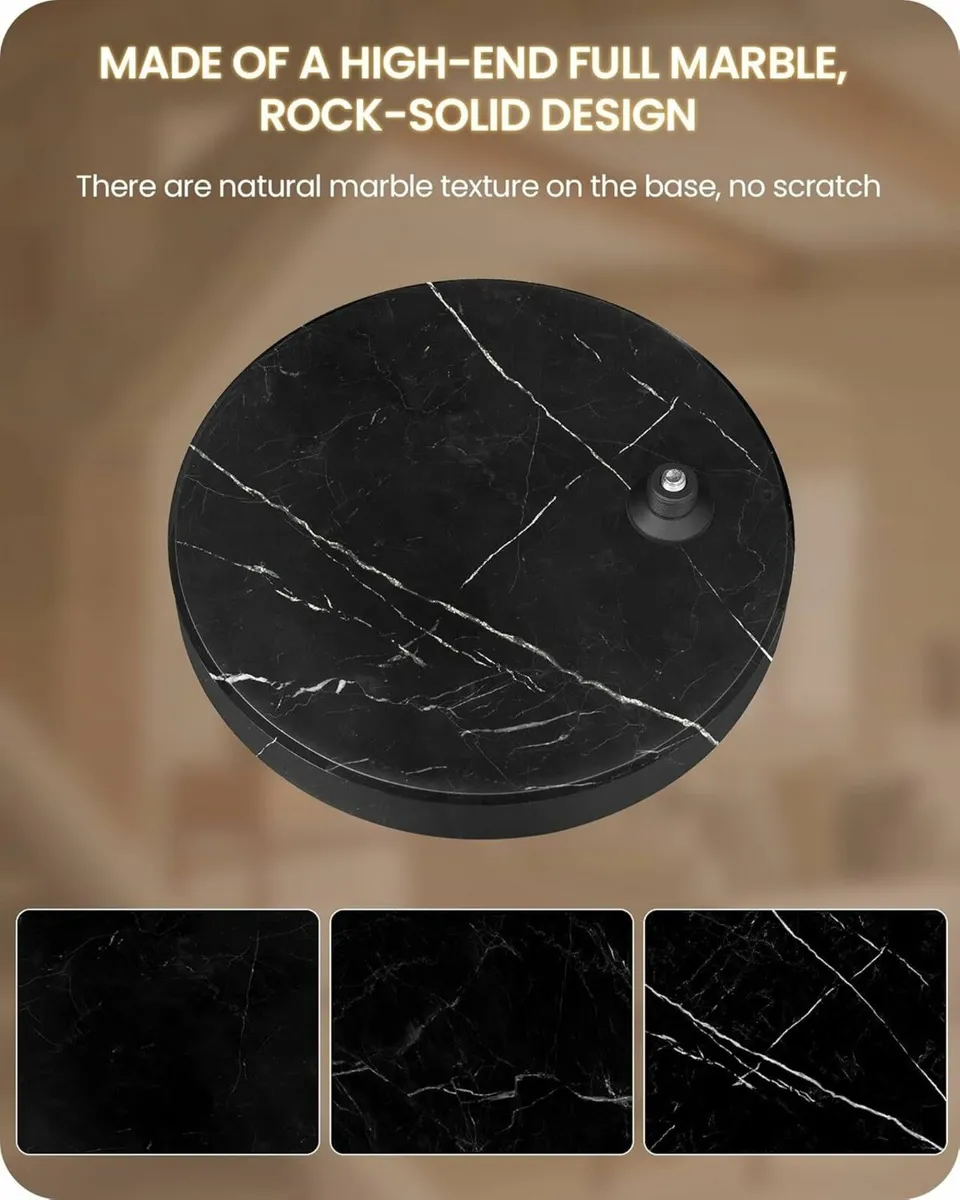 Arc Floor Lamp with LED Bulb Remote Control Foot - Image 4