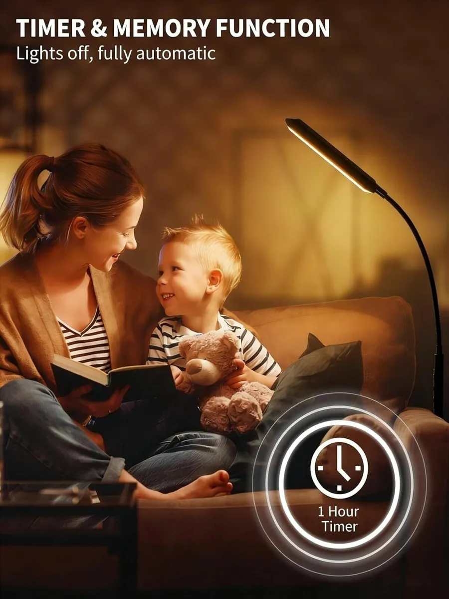 LED Floor Lamp for Living Room 18W Super Bright - Image 4