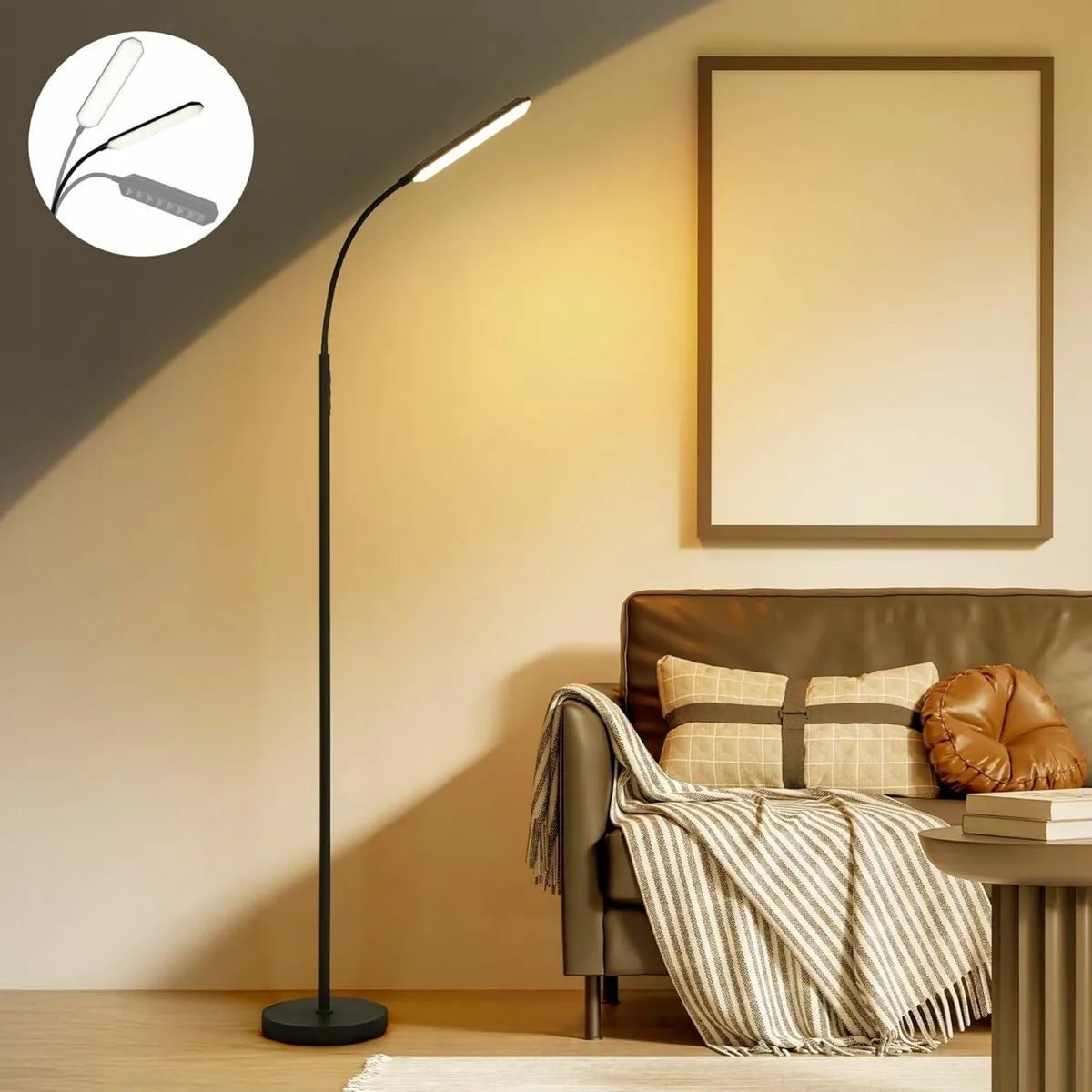 LED Floor Lamp for Living Room 18W Super Bright - Image 1