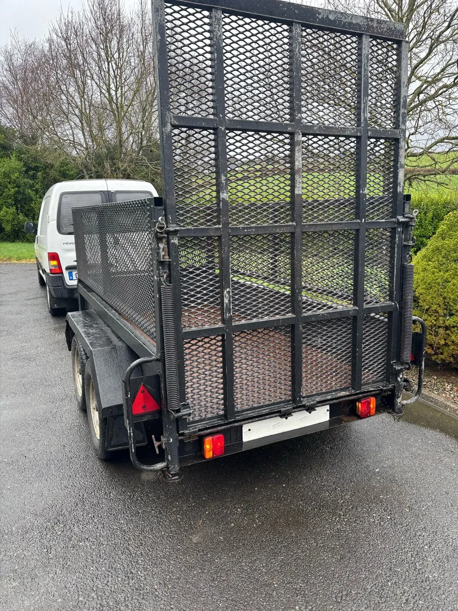 8x4 Indespension galvanised plant trailer - Image 2