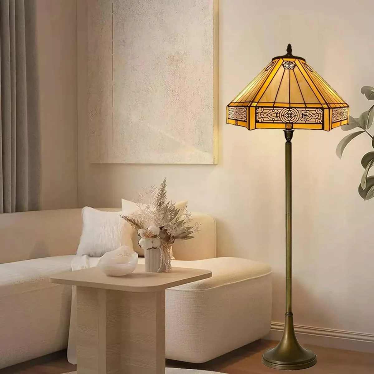 Tiffany Floor Lamps Stunning Quality Handcrafted - Image 4