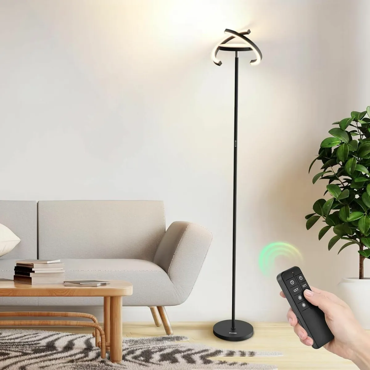 Floor Lamp Stepless Dimming 3000K - 6000K Color - Image 2