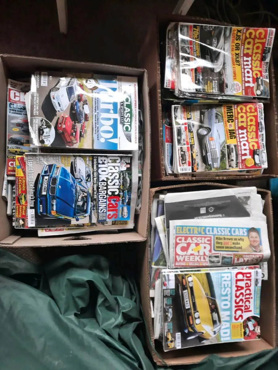 Classic car magazines and newspapers - Image 1