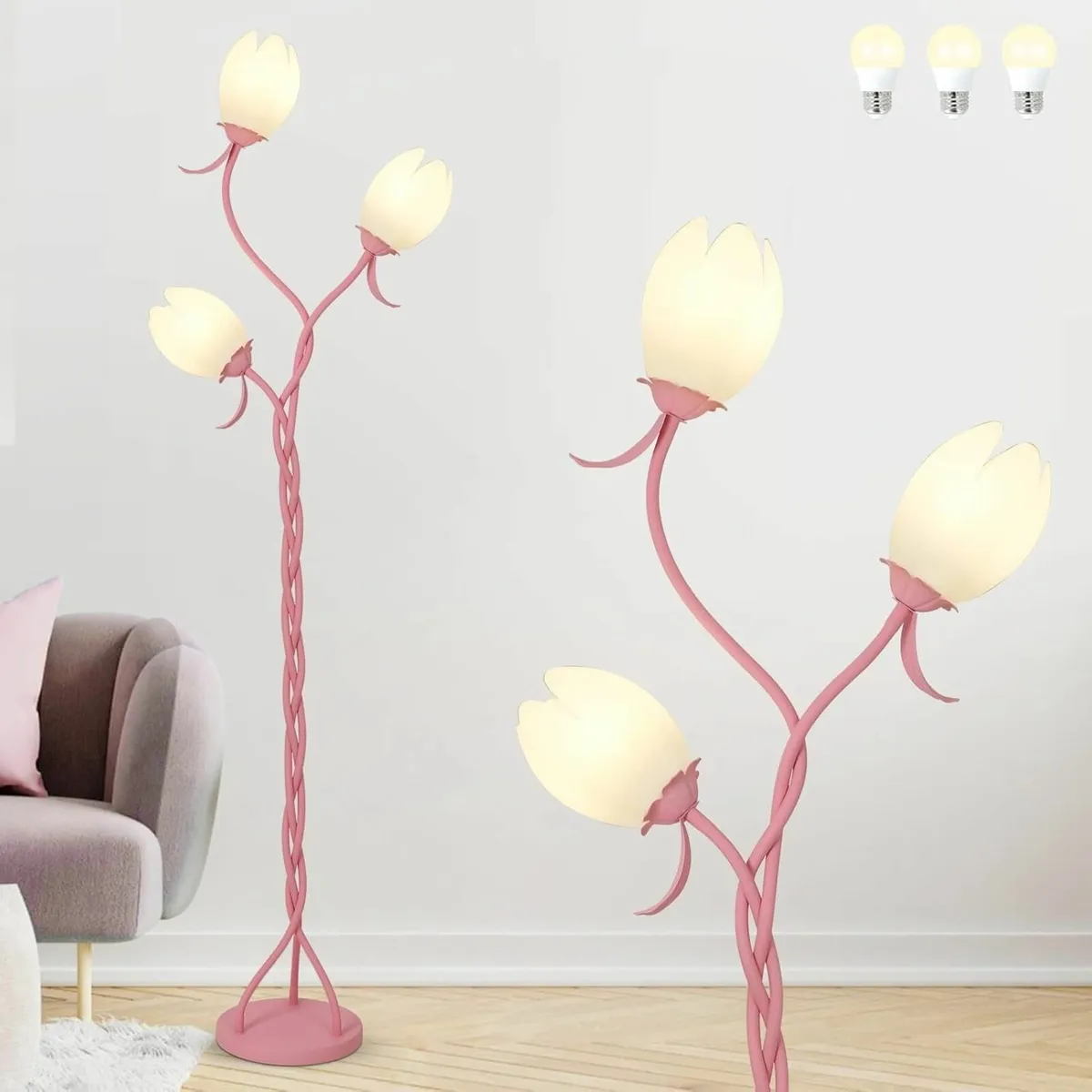 Flower Floor Lamps for Living Room Modern - Image 1