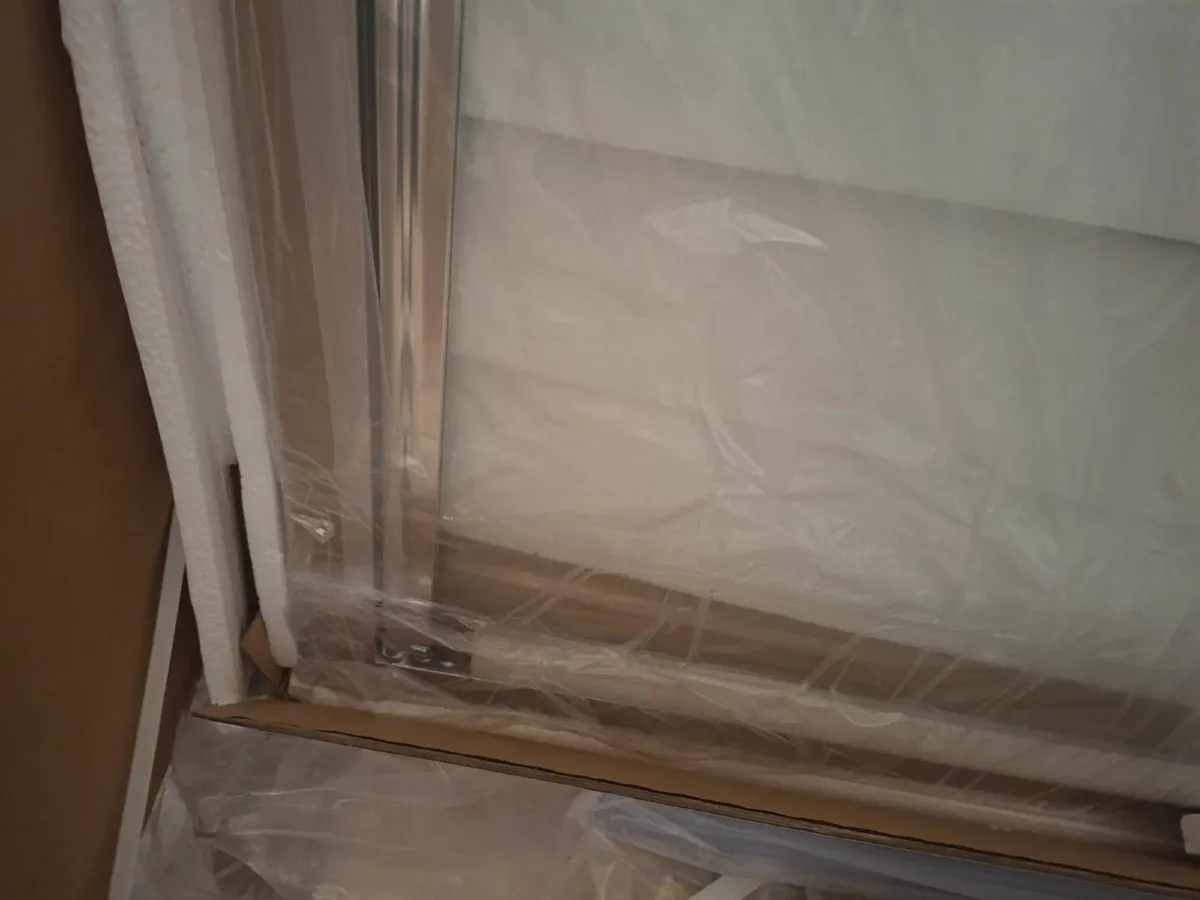 New Chrome Hinged Shower Door - Image 3