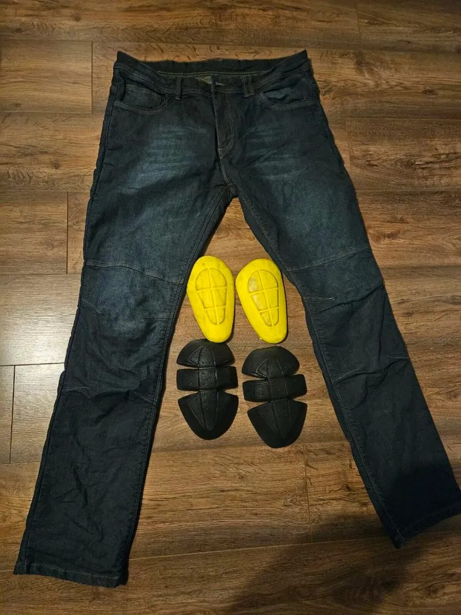 Course motorcycle jeans 34 waist - Image 3