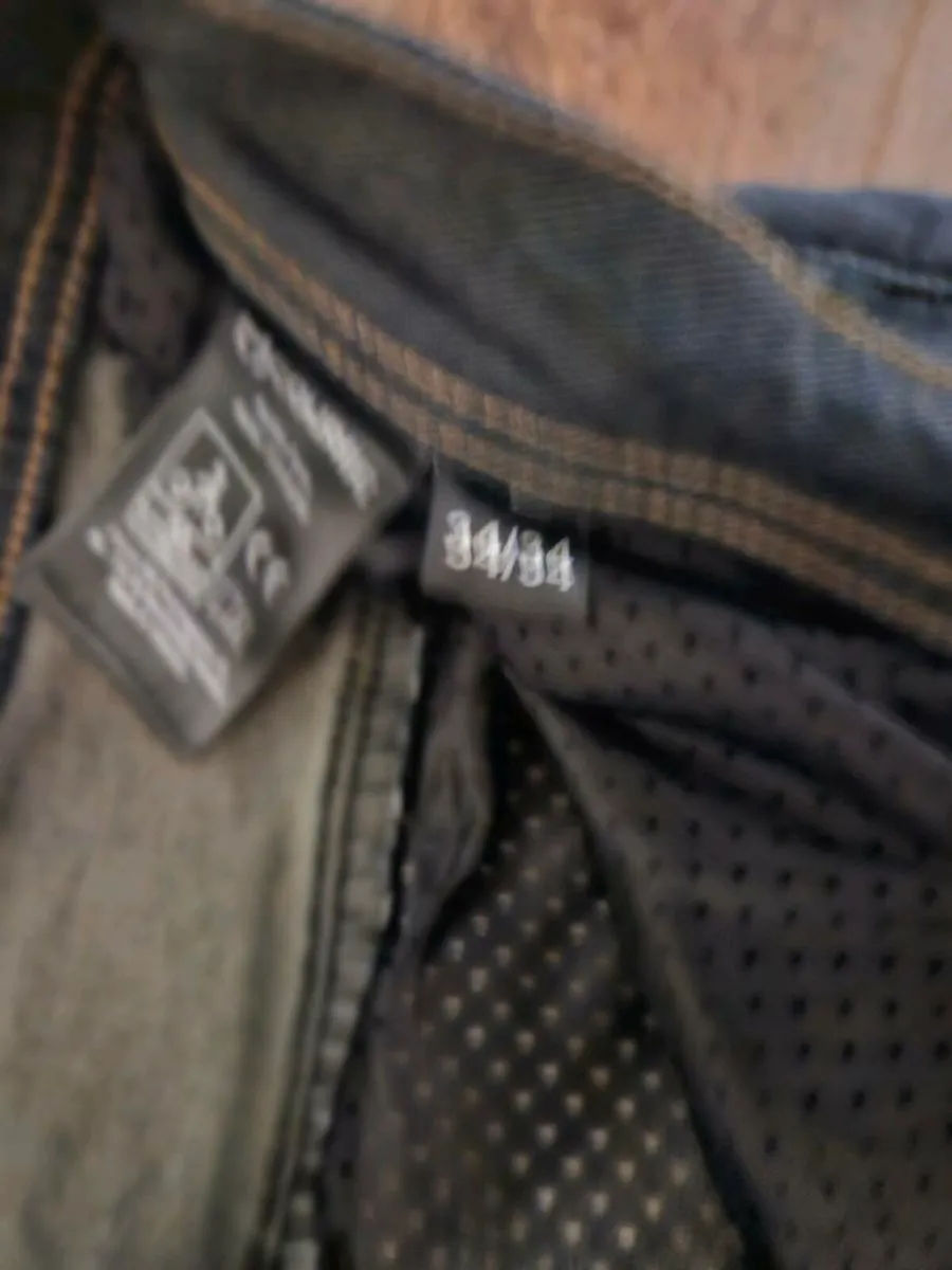 Course motorcycle jeans 34 waist - Image 4