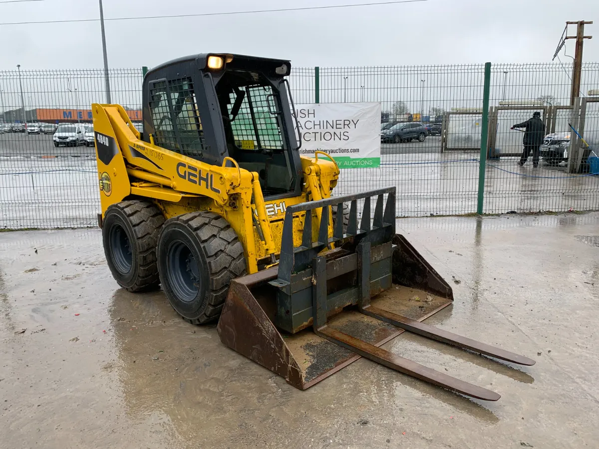 BID ONLINE NOW - 2006 GEHL 4840 SKIDSTEER FOR AUCT - Image 4