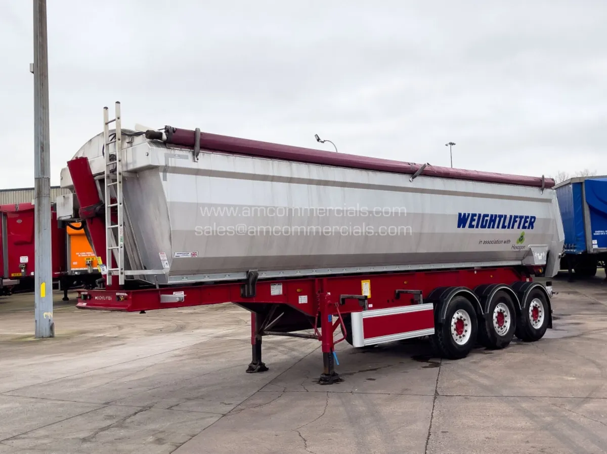 2021 WEIGHTLIFTER HALF-PIPE TIPPING TRAILER - Image 3