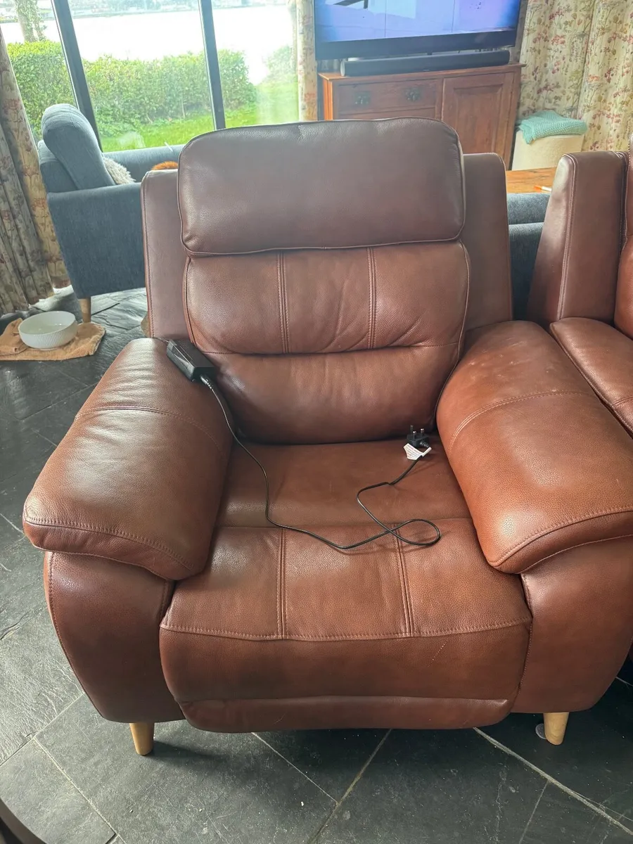 Leather Recliner Chairs - Image 4