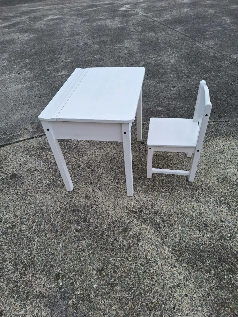 Ikea Sundvik child's desk and chair - Image 1