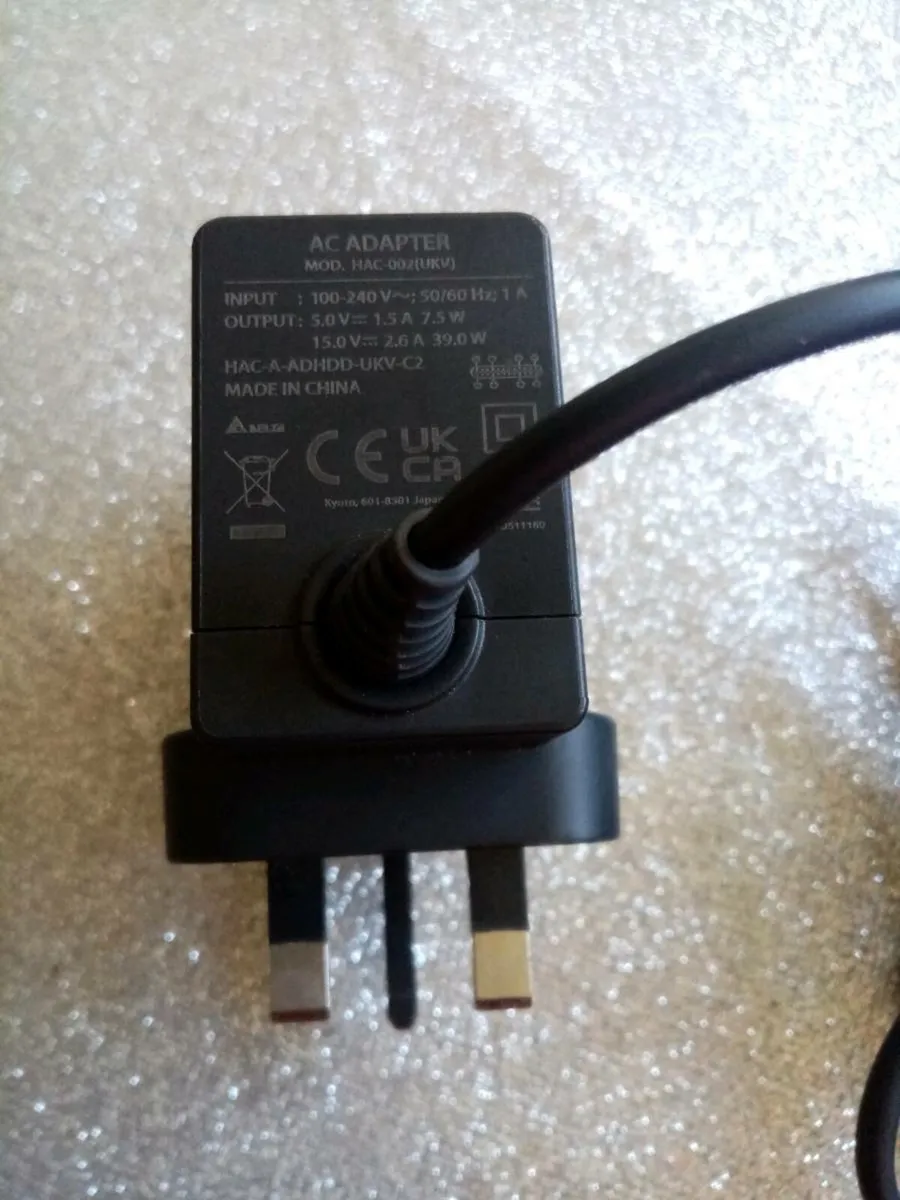 Genuine Nintendo Switch Mains Charger - Image 3