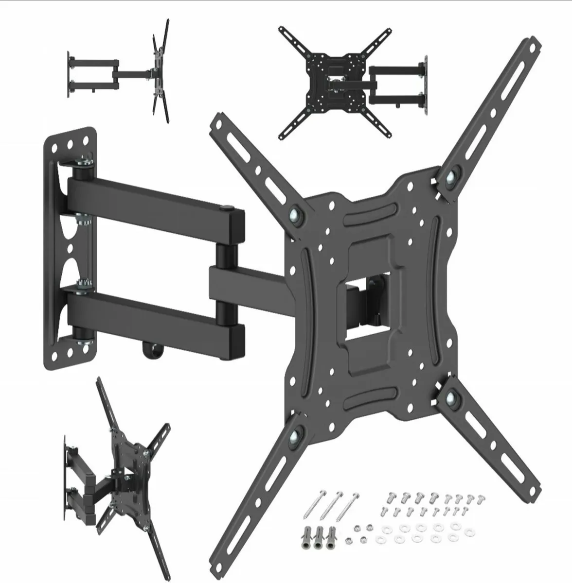 TV Wall Mount Bracket Tilt Swivel 20" - 65" TV - Image 3