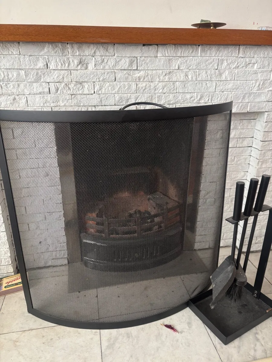 Fire guard and tools