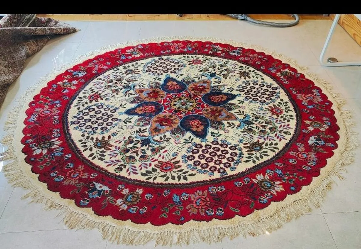 Extra Large Vintage 270cm Oriental Carpet Rug - Image 2