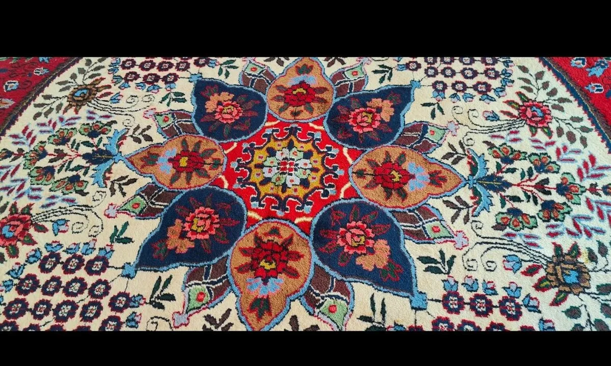 Extra Large Vintage 270cm Oriental Carpet Rug - Image 3