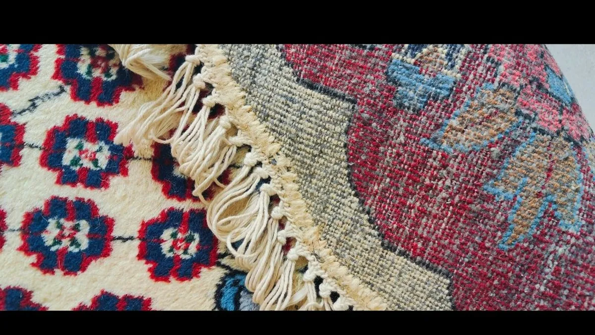 Extra Large Vintage 270cm Oriental Carpet Rug - Image 4