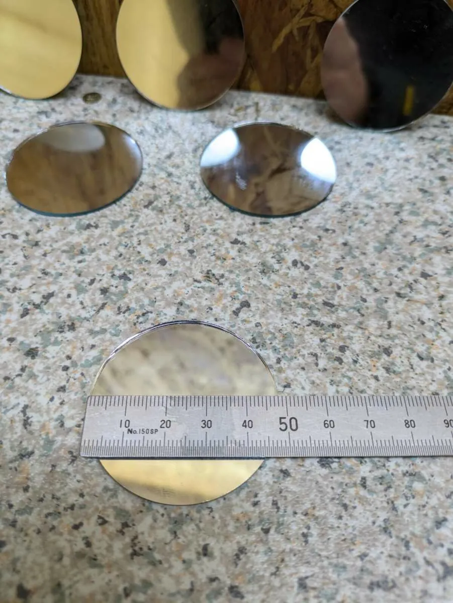 Mirrors - Circle - 150mm and 48mm diametre - Image 2