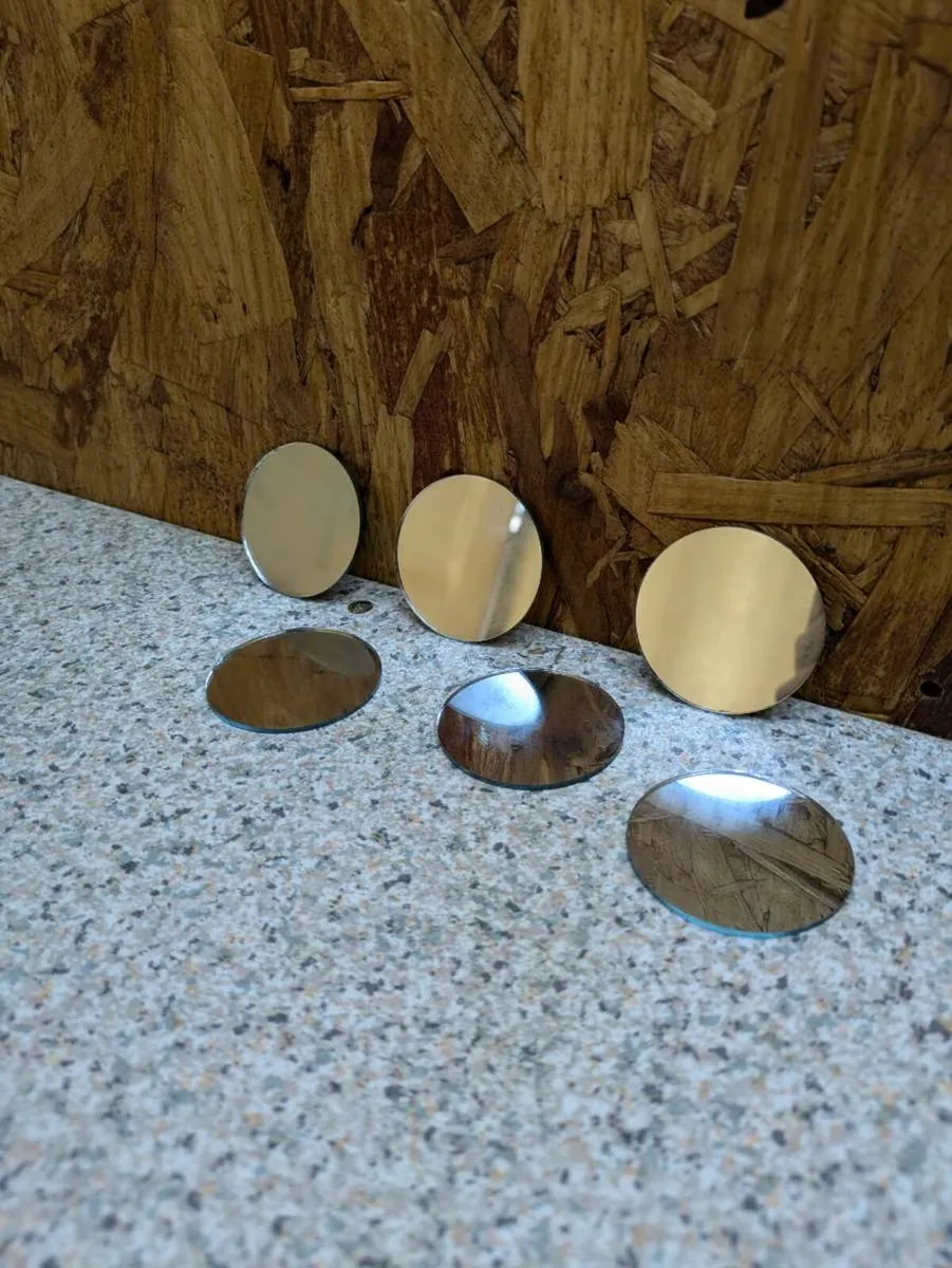 Mirrors - Circle - 150mm and 48mm diametre - Image 3