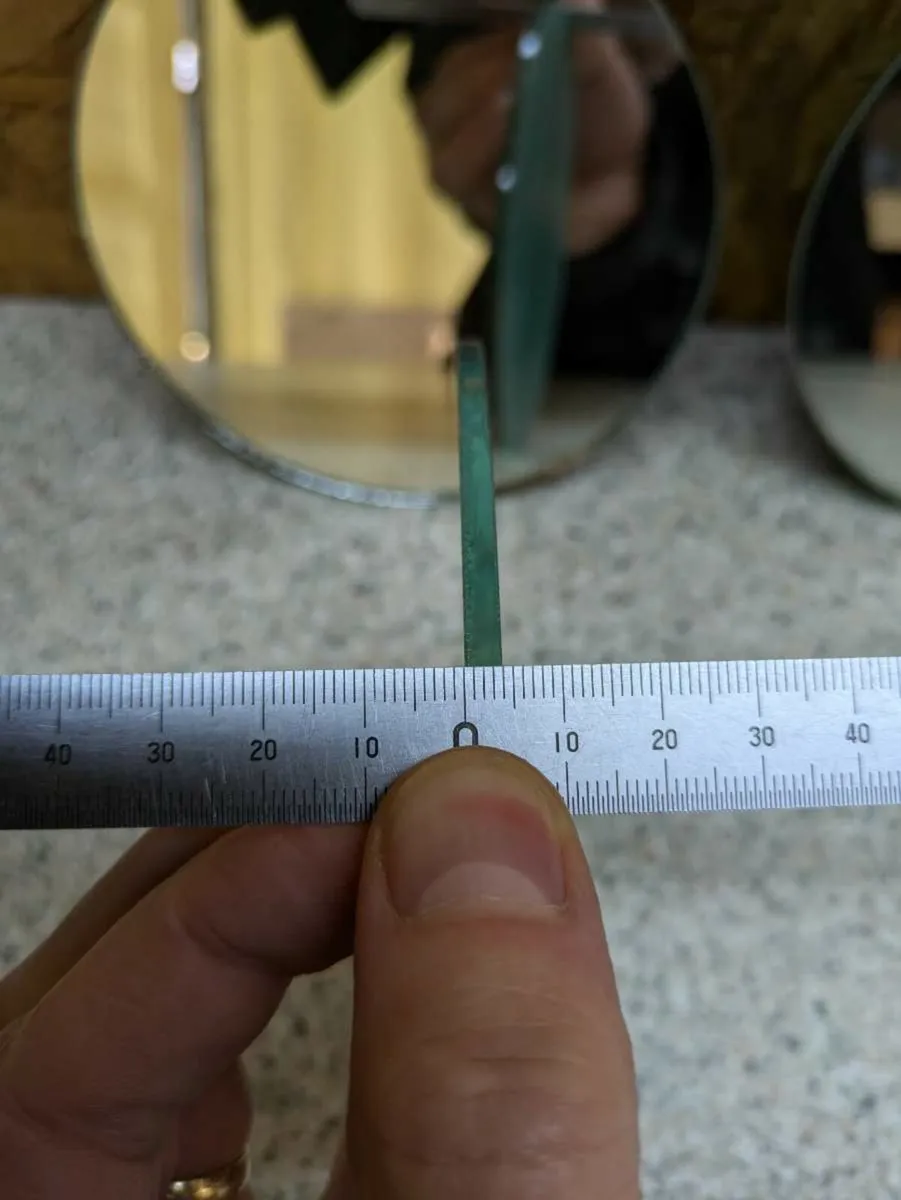 Mirrors - Circle - 150mm and 48mm diametre - Image 4