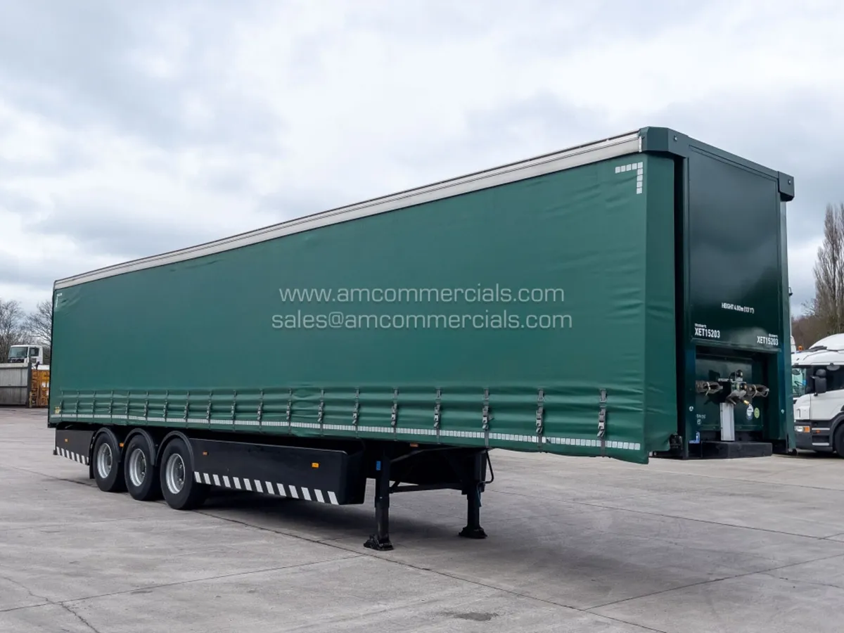 2016 SDC 4000MM CURTAINSIDE TRI AXLE TRAILER - Image 1